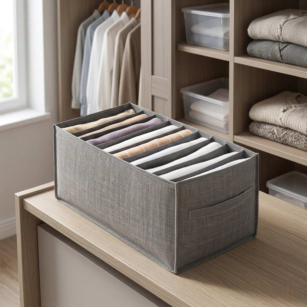 9-slot storage box