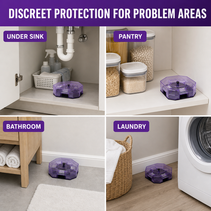 🛡️Reusable No-Spray Roach Trap – Chemical-Free
