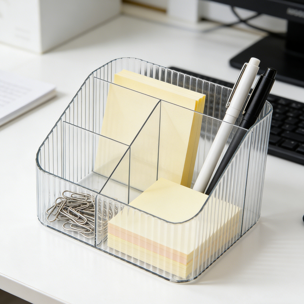 Clear storage box
