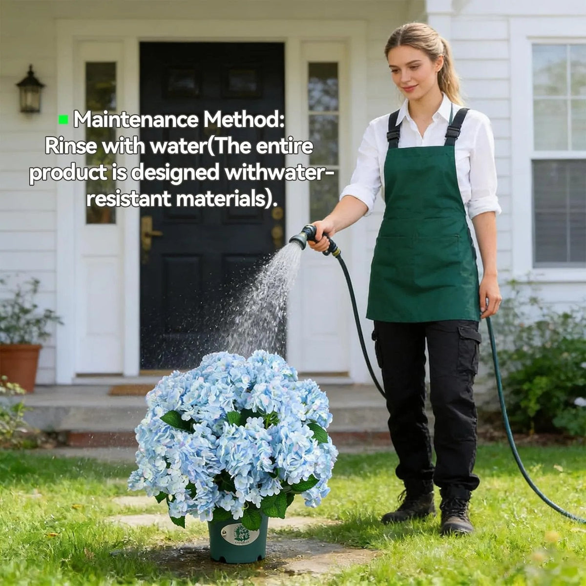 🌼Artificial hydrangeas for outdoor use – UV-resistant, waterproof, and wind-resistan💐🌸