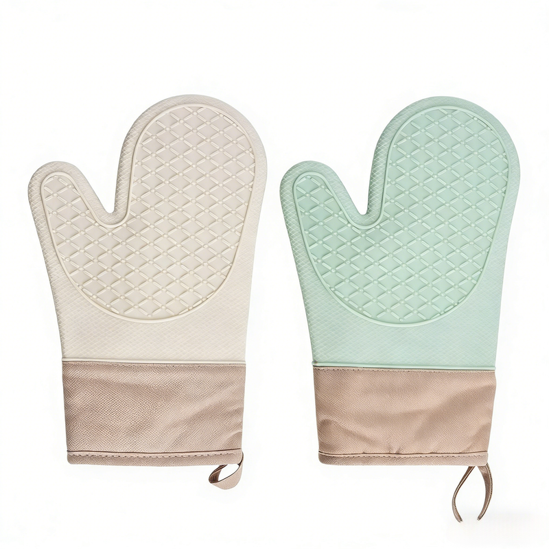 Heat-resistant kitchen gloves