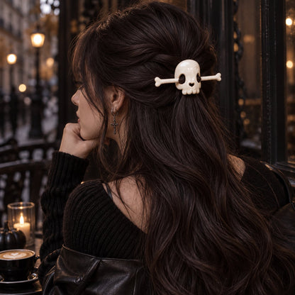 Halloween Ceramic Hair Claws & Pins Spooky Gothic Hair Accessories