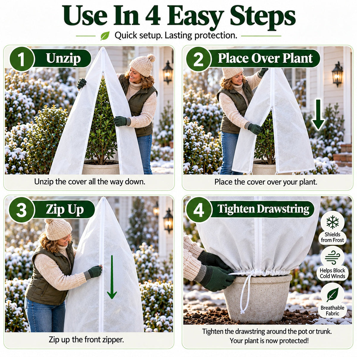 🔥Hot Sale 50% OFF🔥Plant Frost Protection Cover