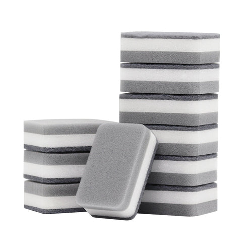 Three-layer cleaning sponge