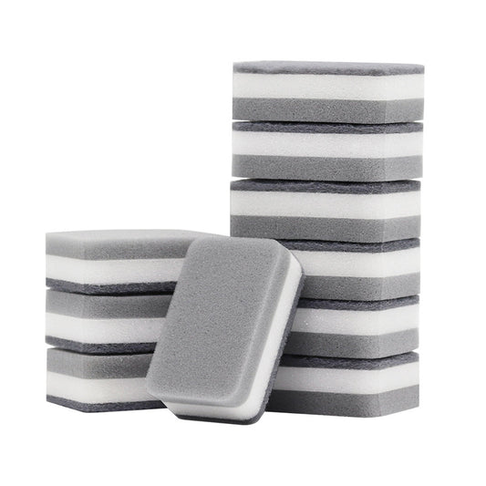 Three-layer cleaning sponge