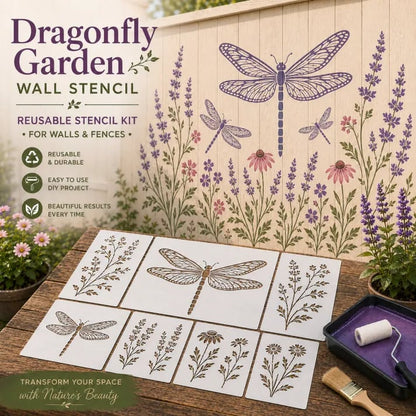 💥 LAST DAY 49% OFF 🌿 Garden Wall Stencil