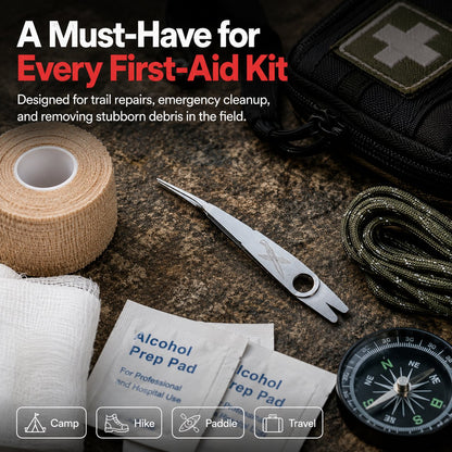 NRS Adventure Tweezers – Your Pocket-Sized First Aid Hero for the Great Outdoors