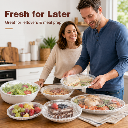 Elastic Food Covers for Bowls & Plates