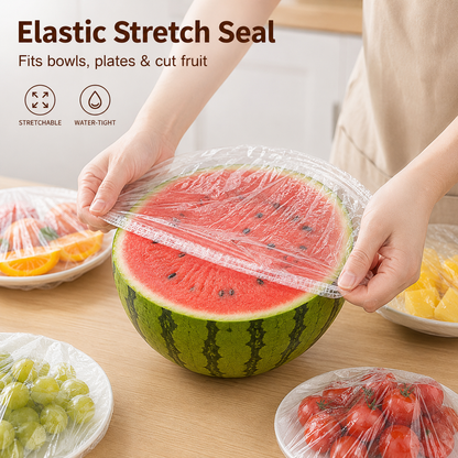 Elastic Food Covers for Bowls & Plates