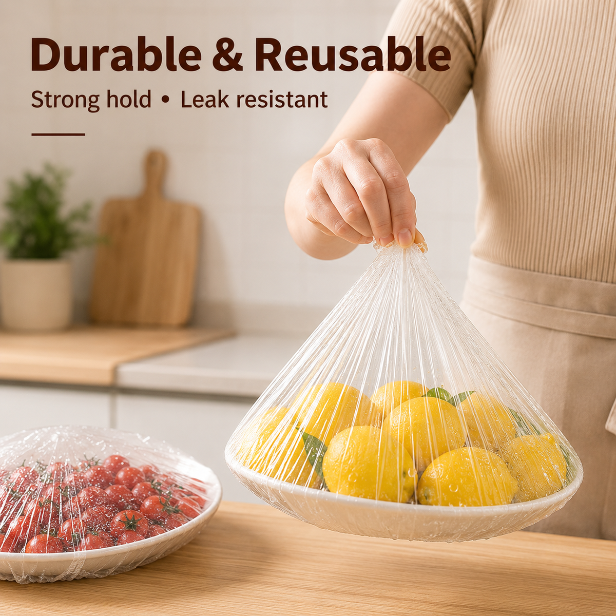 Elastic Food Covers for Bowls & Plates