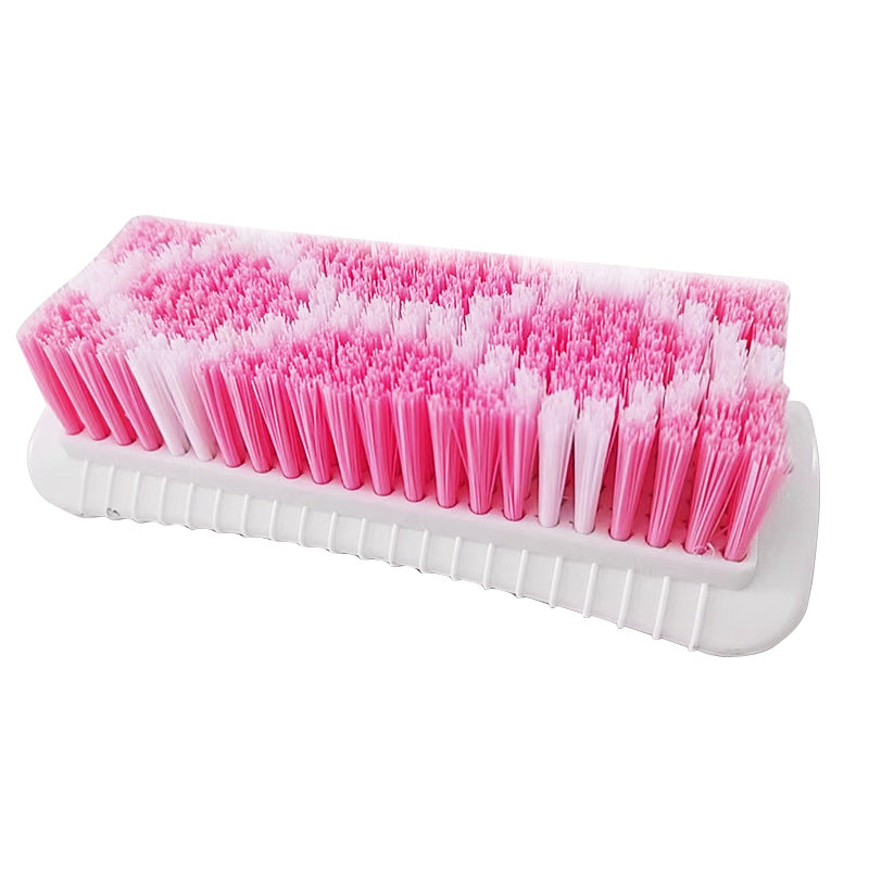 Pink Multi-Function Soft Bristle Cleaning Brush