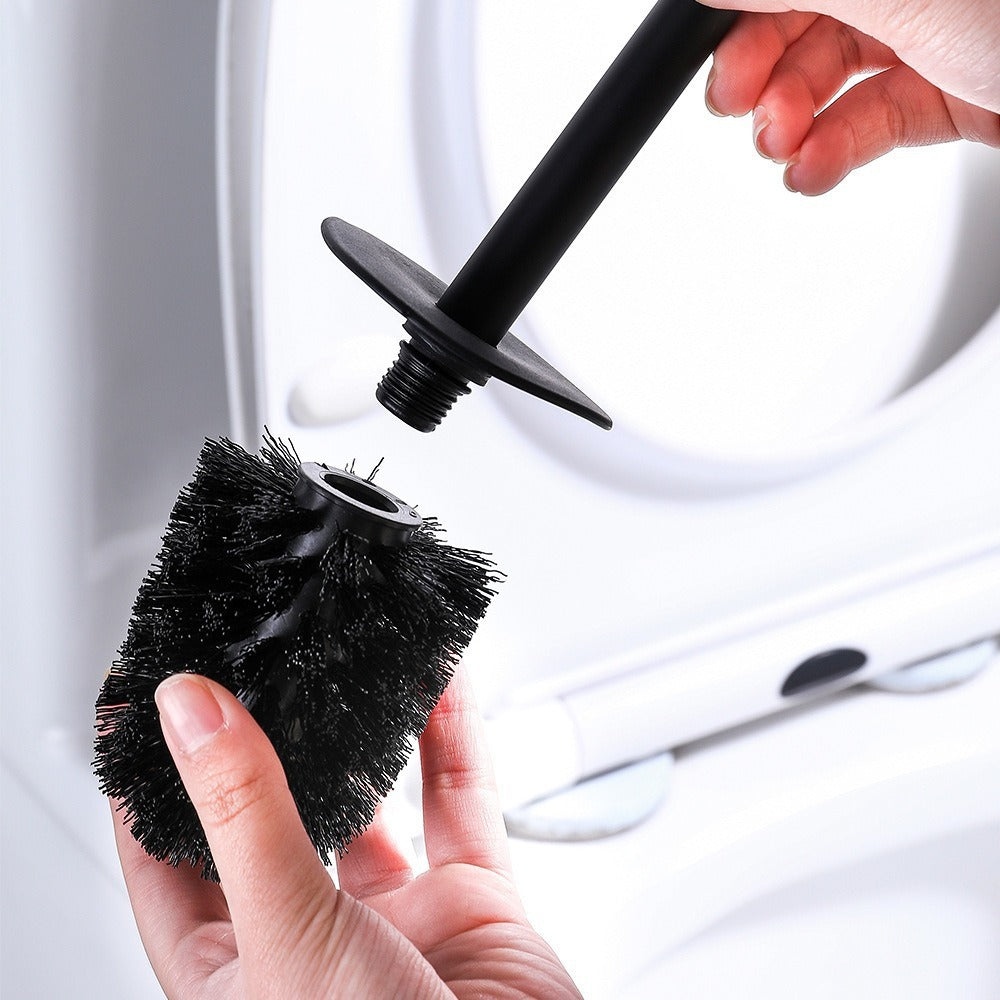 Stainless steel toilet brush