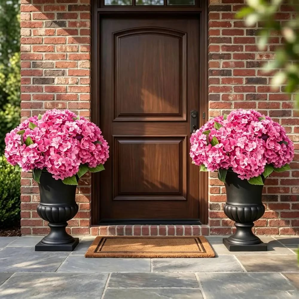🌼Artificial hydrangeas for outdoor use – UV-resistant, waterproof, and wind-resistan💐🌸