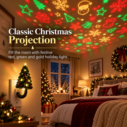 🎄 Projector Night Light