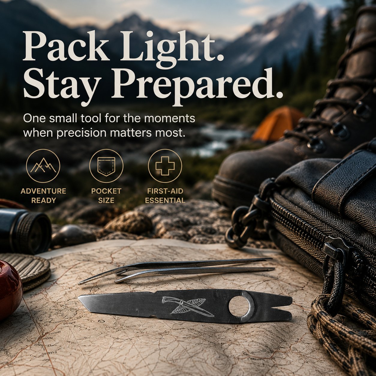 NRS Adventure Tweezers – Your Pocket-Sized First Aid Hero for the Great Outdoors
