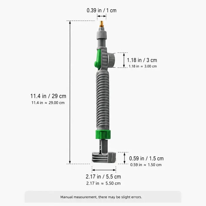 2PCS Reusable Bottle Sprayer Nozzle – Plant Watering & Cleaning Tool