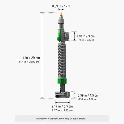 2PCS Reusable Bottle Sprayer Nozzle – Plant Watering & Cleaning Tool